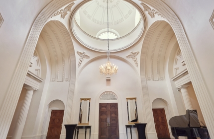 Rotunda in Highboy Reception set up.